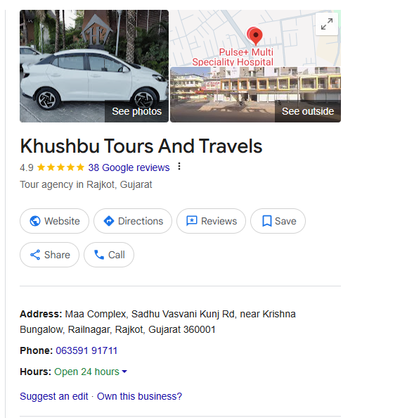 Khushbu Tours And Travels Car